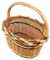 koszyk wiklinowy na zakupy grzyby naturalny z kolorem 43cm 3.png