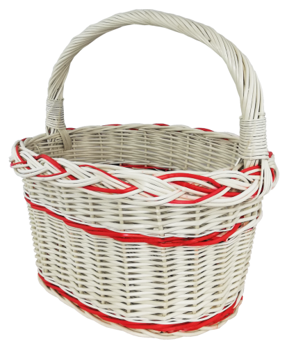 koszyk wiklinowy na zakupy grzyby ecru z kolorem 43cm 2.png