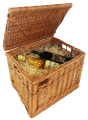 skrzynka skrzyneczka na wino prezent naturalna z wełną drzewną sosnową.png