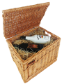 skrzynka skrzyneczka na wino prezent naturalna z wełną drzewną dębową.png