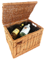 skrzynka skrzyneczka na wino prezent naturalna z wełną drzewną ciemną.png