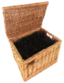 skrzynka skrzyneczka na wino prezent naturalna z wełną drzewną ciemną2 2.png