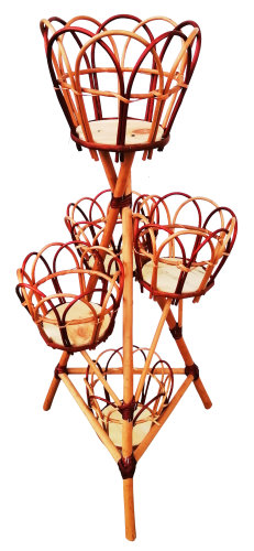 kwietnik wiklinowy stojak na kwiaty 5 doniczek z kolorem 2.png