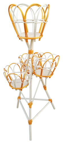 kwietnik wiklinowy z wikliny stojak 3 doniczki ecru.png