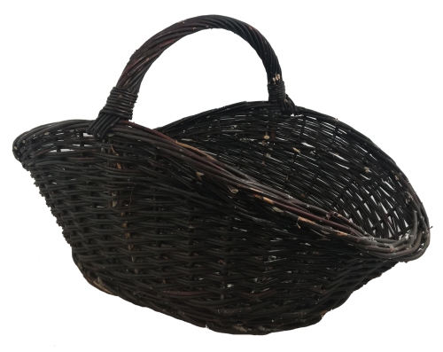 kosz wiklinowy z wikliny kominkowy na drewno czarny 2.png