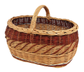 kosz zakupowy na zakupy z wikliny wiklinowy przeplatany z czerwonym.png