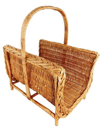 kosz kominkowy na drewno wiklinowy z wikliny stelażowy 2.png