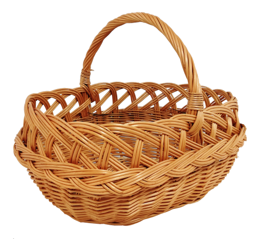 kosz wiklinowy z wikliny świąteczny klamerkowy mały ażurowy 2.png