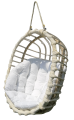 huśtawka wiklinowa z białą poduszka wiklinowy makret.png