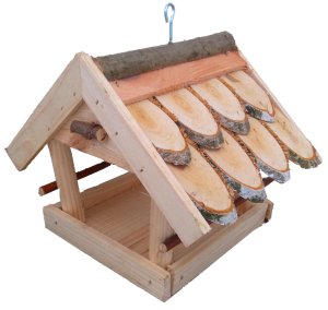 KARMNIK dla ptaków, brzozowy 31 cm, "2"