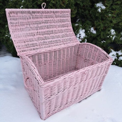 wiklinowy market kufer skrzynia pirat różowy lakier.jpg