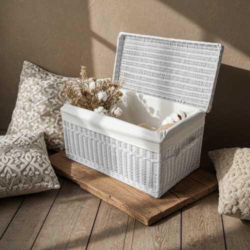 Kufer wiklinowy skrzynia z wikliny wiklinowa