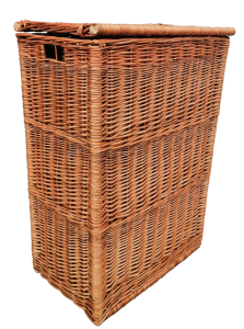 Wiklinowy pojemnik "hamper", na pranie h 65 + obszycie