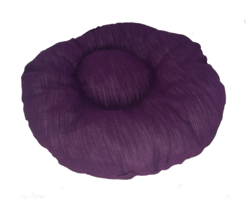 poduszka poducha do legowiska okrągła wzór 7 fioletowa.png