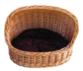 budka wiklinowa koszyk legowisko dla psa lub kota poduszka 2.png