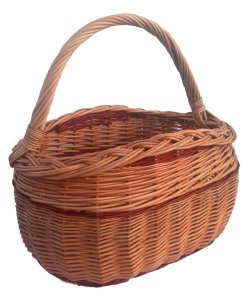 Kosz na zakupy, grzyby  (bardzo duży) 47 cm