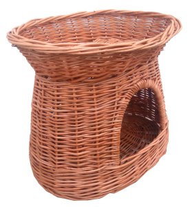 DOMEK, BUDA, BUDKA, LEGOWISKO DLA PSA LUB KOTA (owalna, naturalna - wejście łuk)